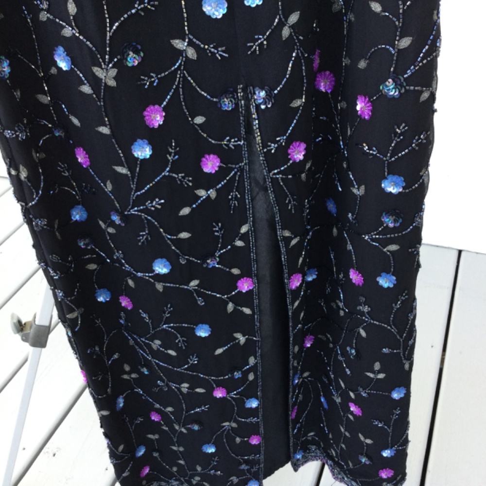 Papell Boutique Evening Formal gown, size 6 - Picture 6 of 7